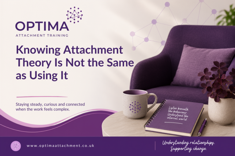 Knowing Attachment Theory Is Not the Same as Using It